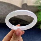 细糯种无色贵妃手镯（57.3mm）（yc280857）