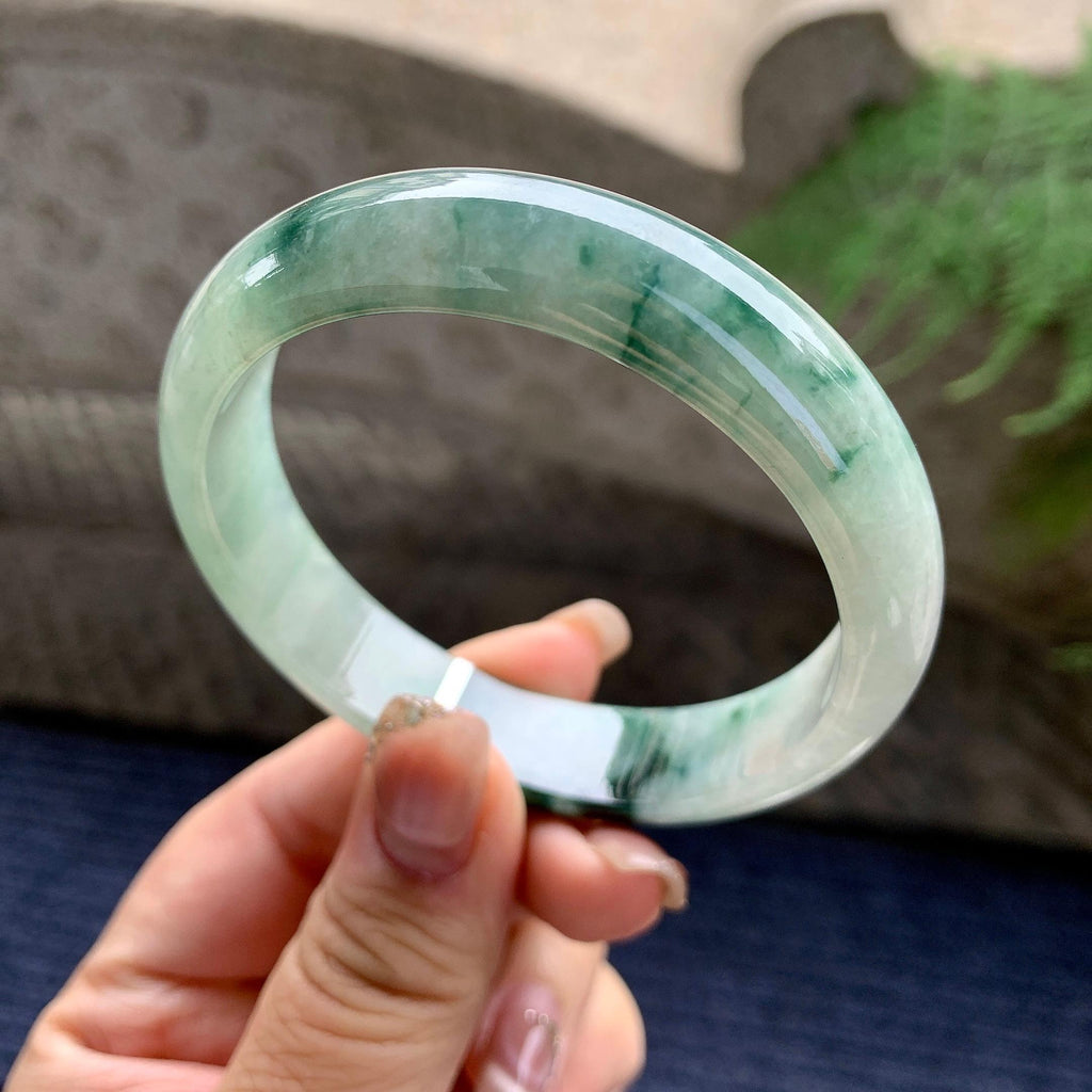 糯种飘花平安镯（57mm）（yc297959）