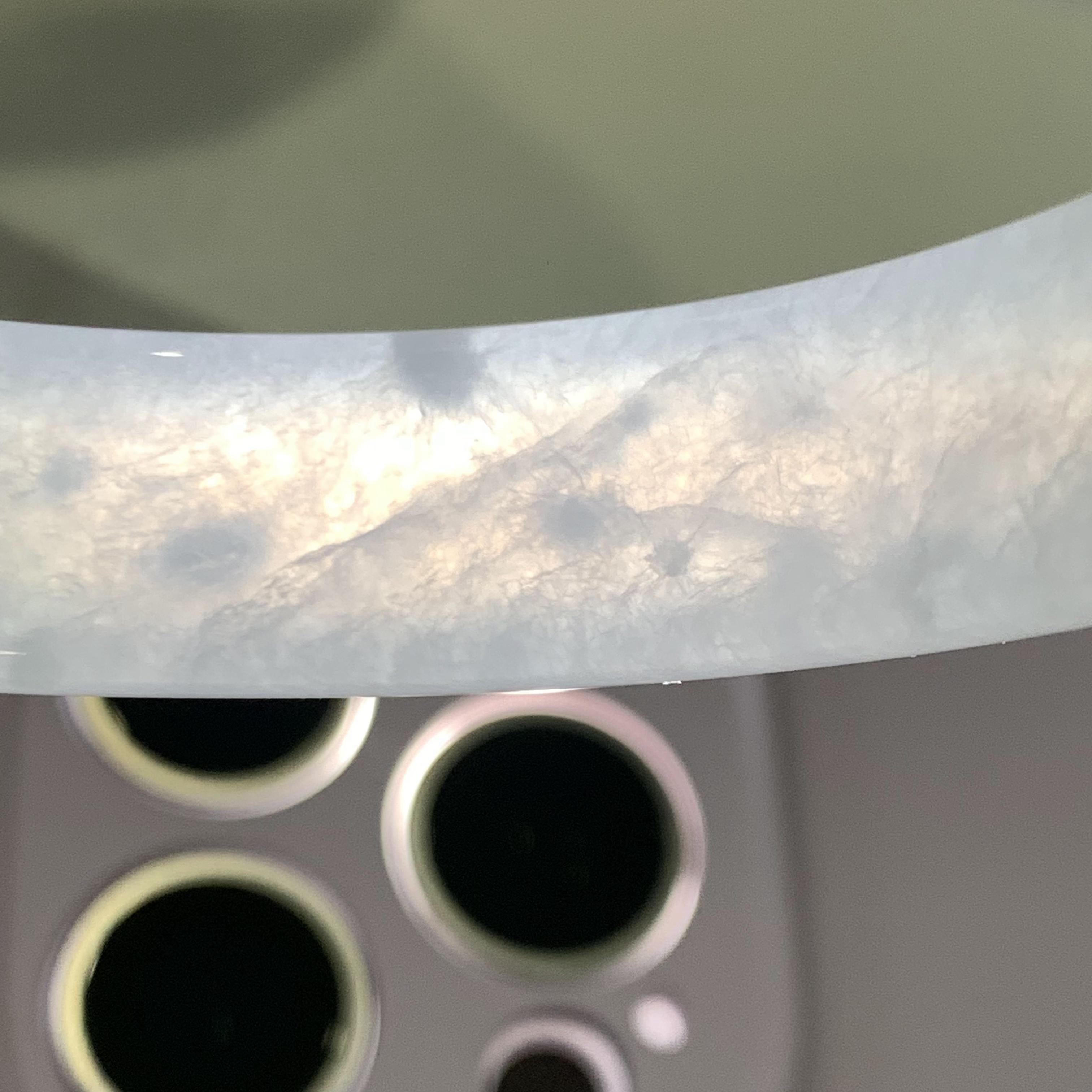 细糯种无色平安镯（56.4mm）（yc195940）
