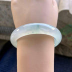 糯冰种飘花平安镯（57.2mm）（yc264530）