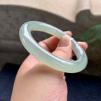糯冰种晴水圆条手镯（54mm）（yc266526）
