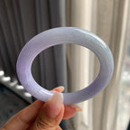 糯种紫罗兰圆条手镯（55.3mm）（yc196485）