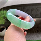 细糯种春彩宽版轮胎手镯（57.8mm）（yc225042）