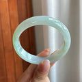 糯冰晴底正圈平安镯 57圈（yc739713）