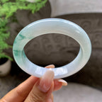 细糯种飘花平安镯（54.2mm）（yc203693）