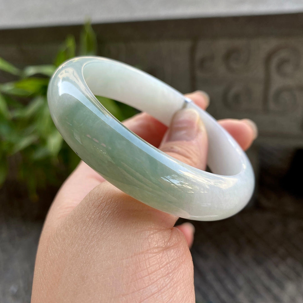 细糯种半山水平安镯（56.6mm）（yc311020）