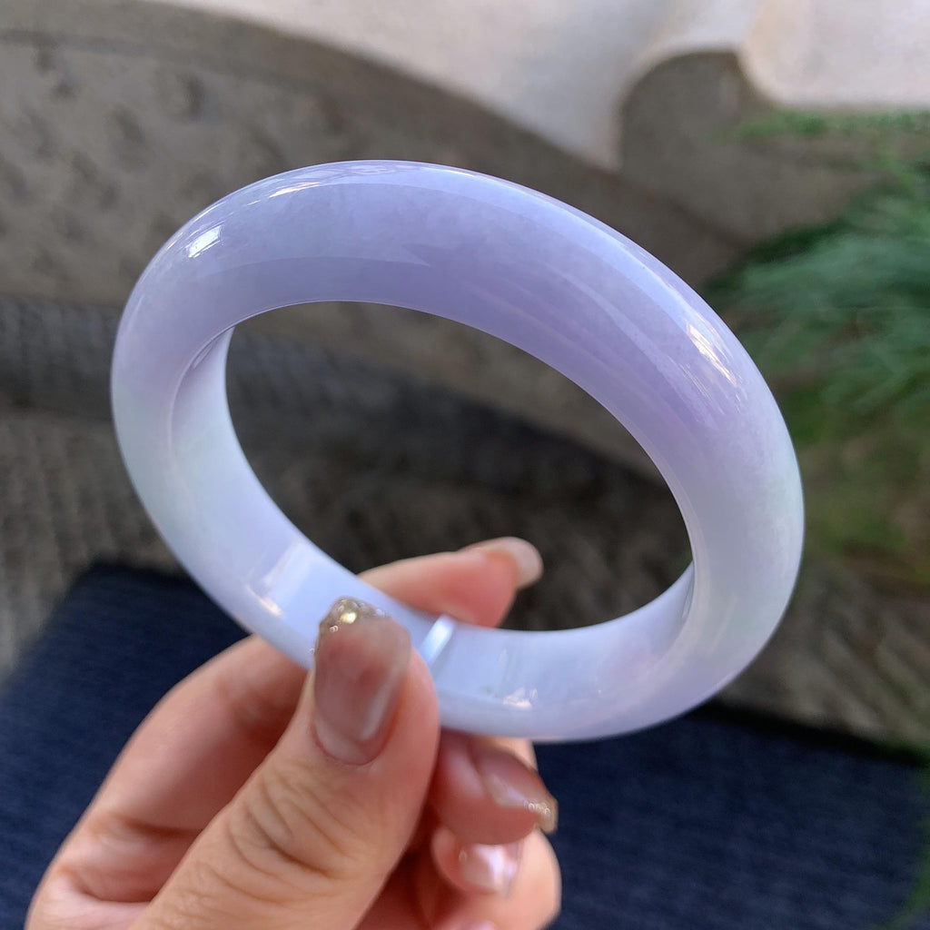 糯种紫罗兰平安镯（56mm）（yc294664）