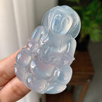 冰种无色观音挂件（yc246704）