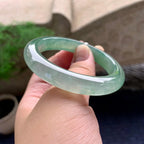 糯冰种晴水平安镯（50.8mm）（yc198235）
