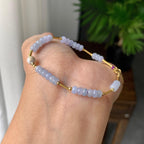 细糯种紫罗兰算盘珠手链（yc207250）