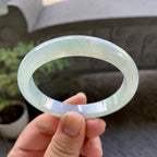 细糯种淡晴底洒金贵妃手镯（55.3mm）（yc243900）