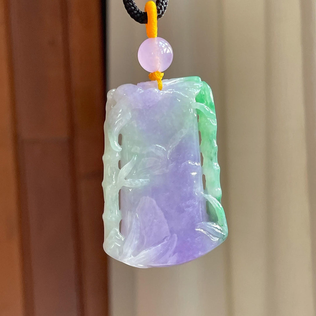 糯冰紫罗兰节节高升挂件（yc713955）