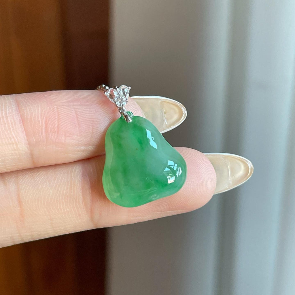 糯冰带色翡翠福瓜（yc265199）