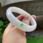 细糯种飘绿贵妃手镯（55mm）（yc304776）