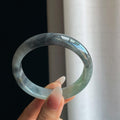 糯冰乌鸡翡翠手镯（58mm）（yc295063）