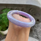 细糯种紫罗兰圆条手镯（56.5mm）（yc199565）