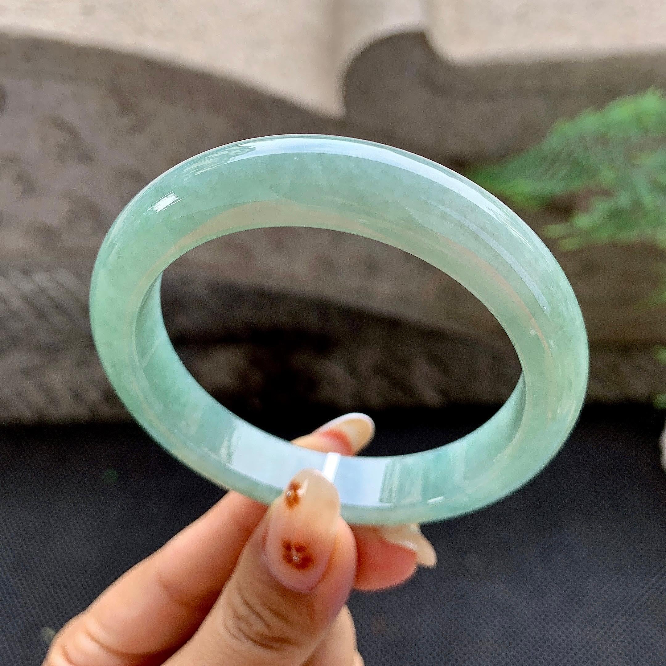 糯种晴底平安镯（56.6,mm）（yc259071）