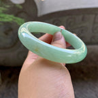 细糯种晴底洒金平安镯（59.3mm）（yc199575）