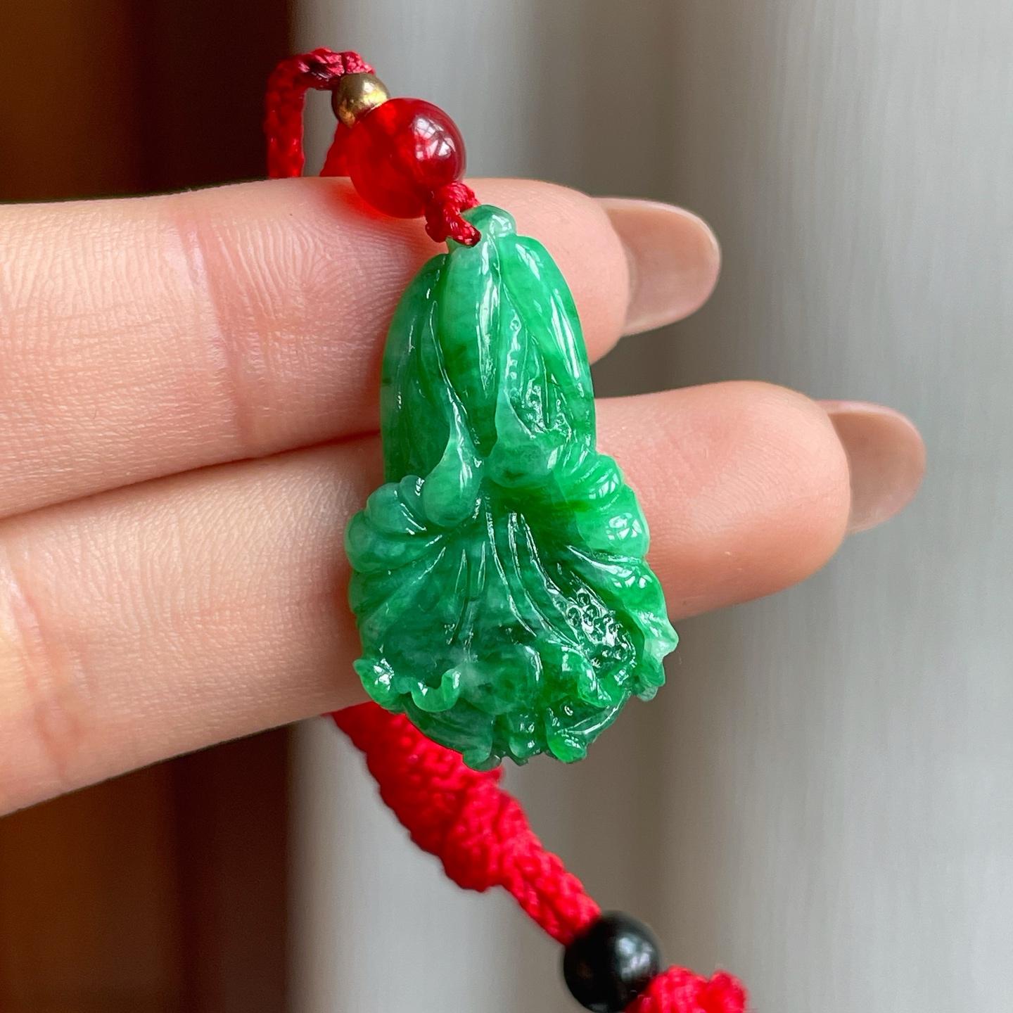 糯冰满绿翡翠百财（yc352462）