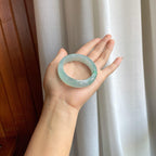 冰种金丝翠翡翠贵妃镯（54.5mm）（yc318654）