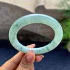 细糯种飘花圆条手镯（55.4mm）（yc280864）