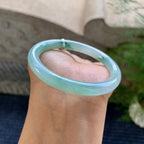 细糯种飘花圆条手镯（53.2mm）（yc228033）
