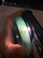 细糯种飘花平安镯（54mm）（yc257771）