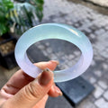 冰种春彩平安镯（54mm）（yc292634）