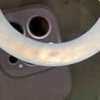 糯冰种飘黄翡圆条手镯（55.3mm）（yc195927）