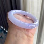 细糯种紫罗兰圆条手镯（56mm）（yc200617）