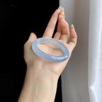 冰种紫罗兰翡翠贵妃镯（52mm）（yc293407）