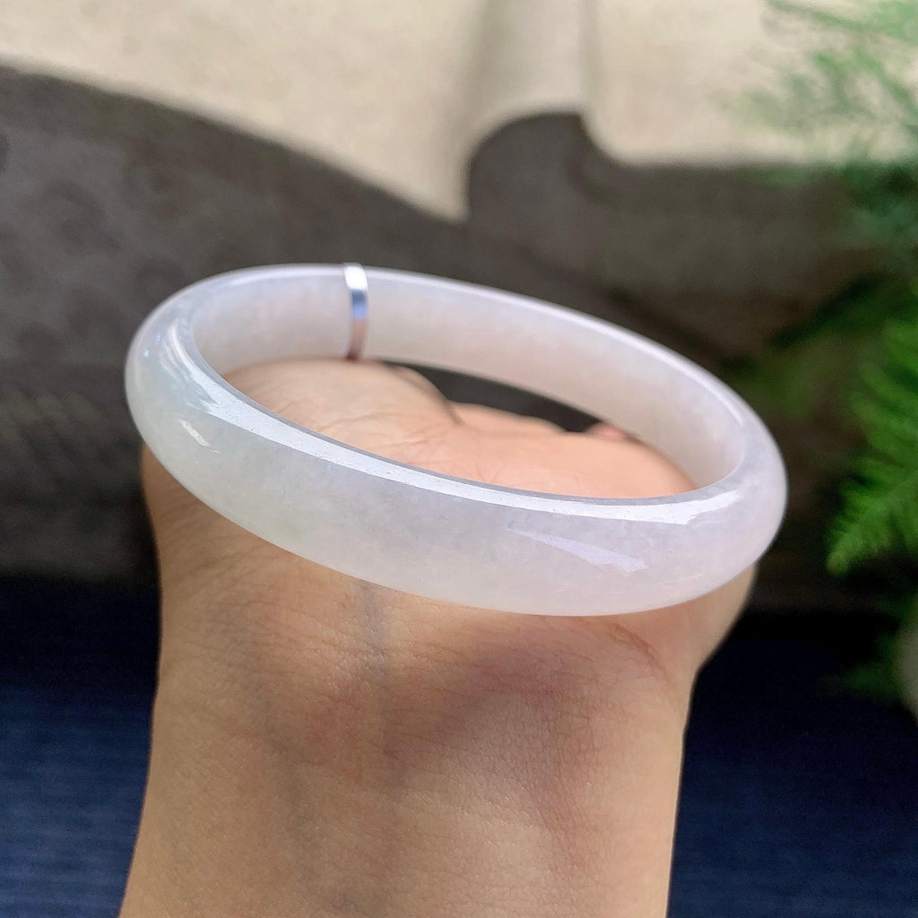 细糯种无色贵妃手镯（57.3mm）（yc280857）