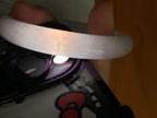 糯冰种淡紫罗兰圆条手镯（52.4mm）（yc262802）