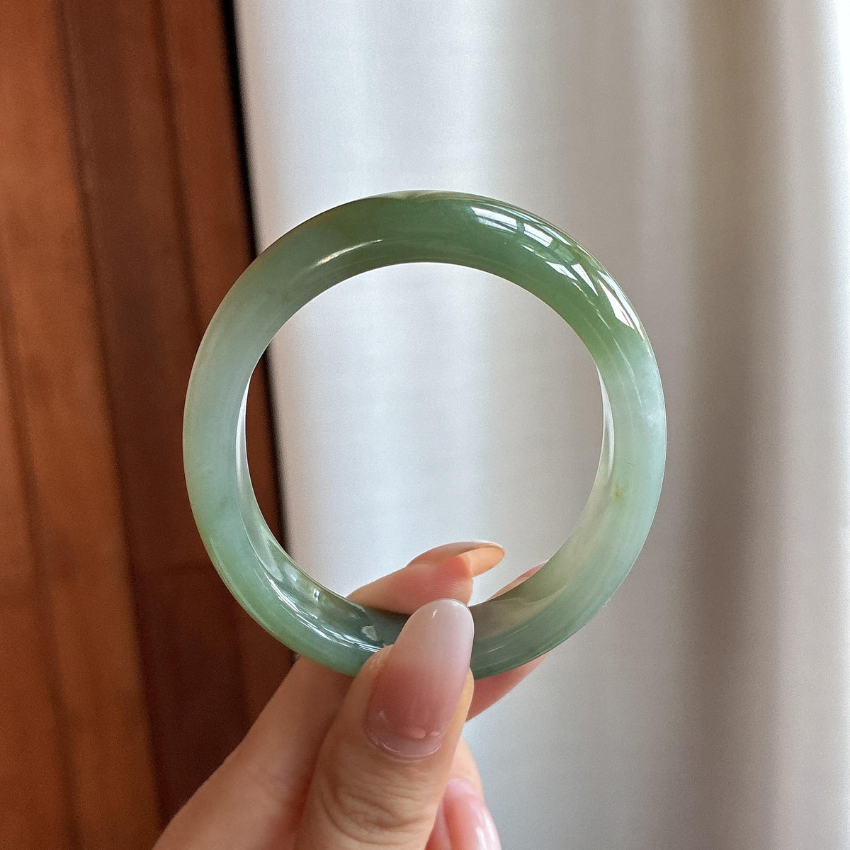 糯冰黄翡特色贵妃镯 55圈（yc782173）