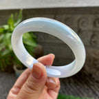 细糯种淡晴底平安镯（56.5mm）（yc311868）