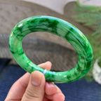 细糯种飘花圆条手镯（57.3mm）（yc249402）