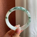 糯冰飘花正圈平安镯 56圈（yc729391）