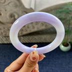 细糯种紫罗兰圆条手镯（59.2mm）（yc249453）