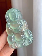 冰种晴底翡翠观音（yc258421）