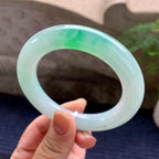 细糯种飘花圆条手镯（55.3mm）（yc267234）