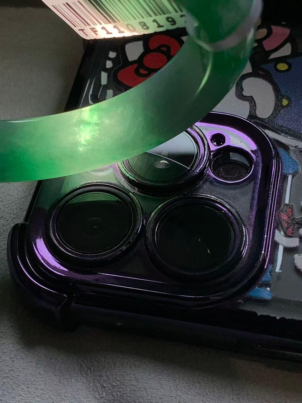 细糯种满绿平安镯（54mm）（yc264515）