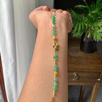 18k金糯冰种多彩手链（yc231061）