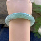 细糯种淡晴底泥鳅背手镯（56mm）（yc249386）