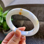 细糯种洒金平安镯（57.4mm）（yc308754）