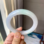 细糯种飘花圆条手镯（58.3mm）（yc262771）