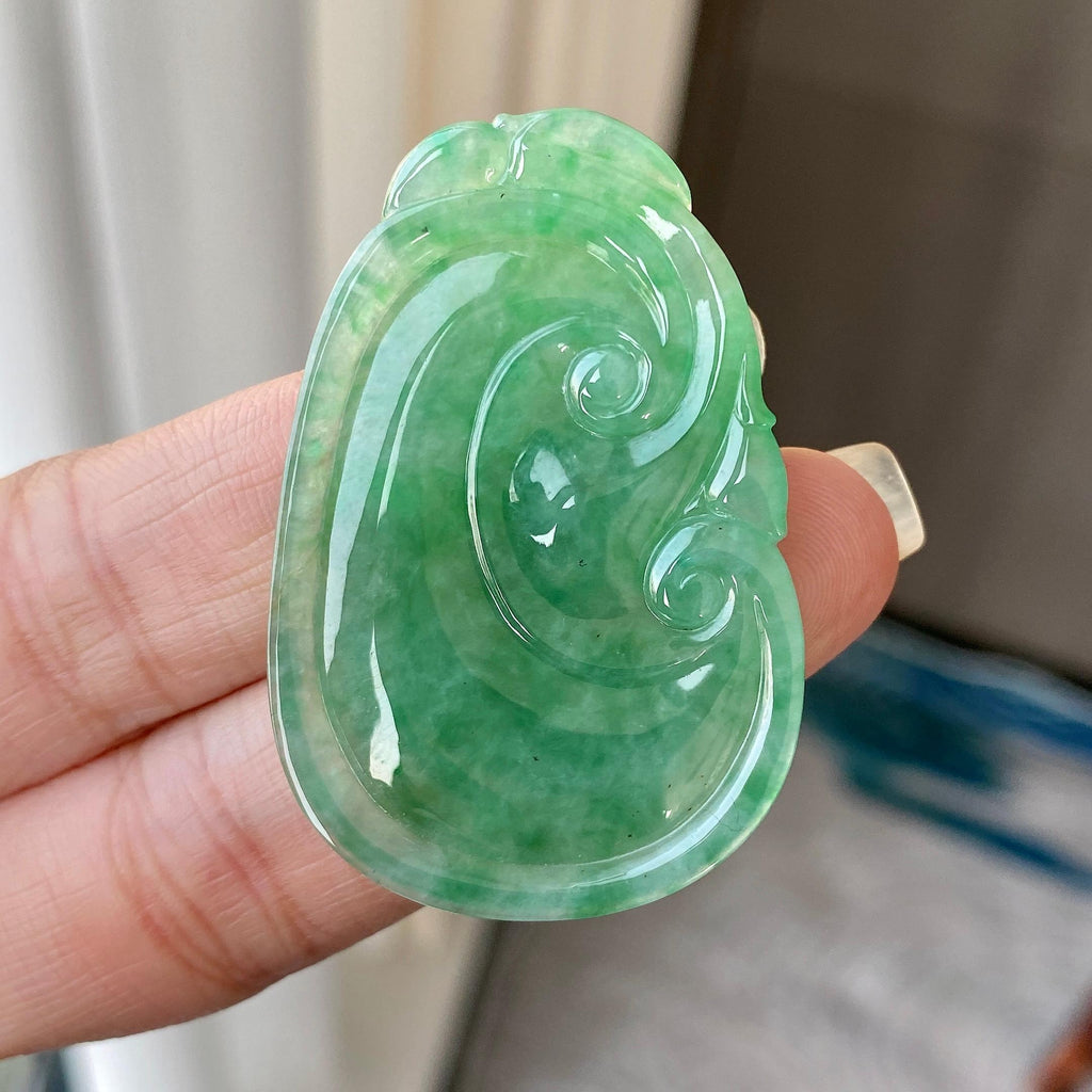 糯种晴底如意吊坠（yc304275）