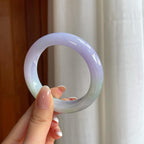 糯冰春带彩平安镯（53.4mm)（yc379986）