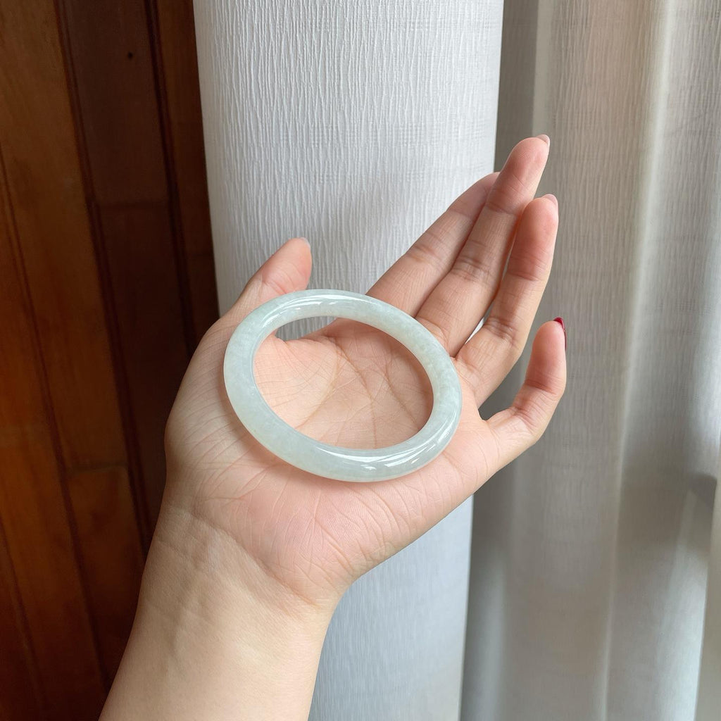 糯冰晴底翡翠美人条（53.3mm）（yc303077）