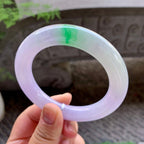细糯种春彩圆条手镯（58.6mm）