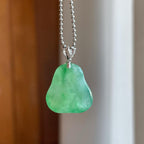 糯冰带色翡翠福瓜（yc265199）